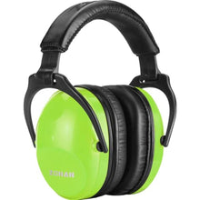 Load image into Gallery viewer, ZOHAN 030 Kids Hearing Protection Ear Muffs - NRR 25dB Noise Reduction for Ages 2-12 - Monster Jam, Concerts, Shooting, Autism Sensory Support - Adjustable Lightweight Design - Green, packgreen_1
