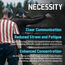 Load image into Gallery viewer, ZOHAN EM054 Electronic Ear Protection for Shooting Range with Sound Amplification Noise Reduction, Ear Muffs for Gun Range (Black), Ablack_4027
