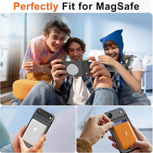 Load image into Gallery viewer, ZOZDOKG Magnetic for iPhone 17 Air Case with Stand [Fit for MagSafe] Camera Kickstand Translucent Matte Shockproof Phone Protector Cover for iPhone 17 Air with Screen Protector, Purple_1091
