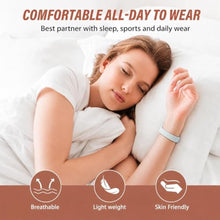 Load image into Gallery viewer, Zspoly Silicone Bands for Google Fitbit Air Band, Ultra-Soft Silicone Replacement Strap, Adjustable Sweatproof Wristband for Sleep Tracking, Fitness, Running, Workout &amp; Daily Wear for Women Men, Starlight_906
