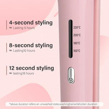 Load image into Gallery viewer, ZZR SEVEN Curling Iron,Hair Crimper, Hair Curler, Curling Wand, Pink_79
