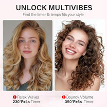 Load image into Gallery viewer, ZZR SEVEN Curling Iron,Hair Crimper, Hair Curler, Curling Wand, Pink_81
