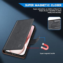Load image into Gallery viewer, ZZXX for iPhone 15 Wallet Case with [RFID Blocking] Card Slot Kickstand Magnetic Closure Leather Flip Fold Protective Phone Case for iPhone 15 Case Wallet(Grey-6.1 inch)_7709

