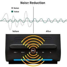 Load image into Gallery viewer, Fast Charging Wireless Charger, Bluetooth Premium Speakers, Docking Station with Built in Mic Handsfree Call, 4 in 1 Station for iPhone 13/12/11/X/8 and Samsung Phone
