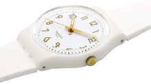 Load image into Gallery viewer, Swatch Classic Quartz Silicone Strap, White, 16 Casual Watch (Model: GW164)

