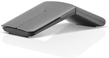 Load image into Gallery viewer, Lenovo Yoga Mouse with Laser Presenter, 2.4GHz Wireless Nano Receiver &amp; Bluetooth 5.0, Award-Winning Ergonomic V-Shape, Adjustable 1600 DPI, Optical Mouse, GY50U59626, Iron Grey, gray
