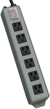 Load image into Gallery viewer, Tripp Lite 6 Outlet Waber Industrial Power Strip, 15ft Cord with 5-20P Plug (UL620-15)
