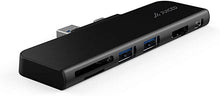 Load image into Gallery viewer, Juiced Systems Optix Surface Pro 6 Adapter - 2X USB 3.0 | HDMI | Mini DP | SD | Micro SD - Designed for Surface Pro 6 | 5 | 4…
