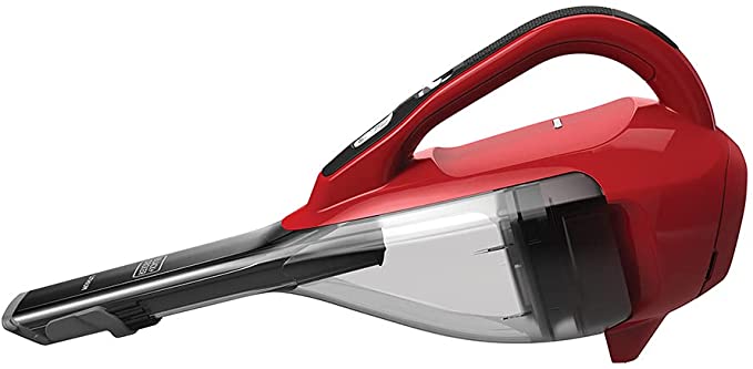 BLACK+DECKER Dustbuster Handheld Vacuum, Cordless, Chili Red (HLVA320J26)