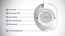 Load image into Gallery viewer, Koss BT539iW Wireless Bluetooth Over-Ear Headphones, in-Line Microphone, On-Board Microphone and Touch Controls, Detachable Cord Included, White

