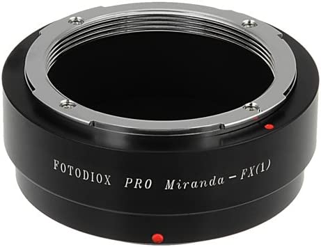 Fotodiox Pro Lens Mount Adapter, for Miranda Lens to Fujifilm X-Mount Mirrorless Cameras