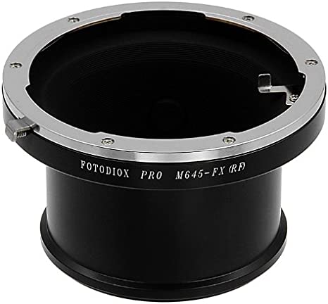 Fotodiox Pro Lens Mount Adapter, Mamiya 645 Lens to Fujifilm X (X-Mount) Camera Body, for Fujifilm X-Pro1, X-E1