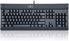 Load image into Gallery viewer, Eagletec KG010 Mechanical Keyboard Wired Ergonomic Brown Switches Equivalent for Office PC Home or Business (Black Keyboard Not Backlit)
