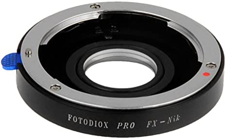 Fotodiox PRO Lens Mount Adapter, 35mm Fuji Fujica X-Mount Lenses to Nikon DSLRs Camera, FX-Nikon PRO