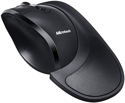 Goldtouch Mouse - Ergonomic - Right-Handed - 6 Buttons - Wireless - 2.4 GHz - Black