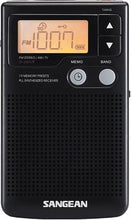 Load image into Gallery viewer, Sangean DT-200X FM-Stereo/AM Digital Tuning Pocket Radio Black
