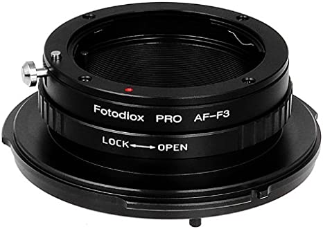 Fotodiox Pro Lens Mount Adapter, Sony Alpha Lens to Sony FZ Mount Camera Adapter - fits Sony PMW-F3, F5, F55 Digital Cinema Camcorders and has Built-in Lens Aperture Control for Sony A-Mount Lenses