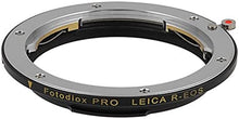 Load image into Gallery viewer, Fotodiox Pro Lens Mount Adapter Compatible with Leica R SLR Lens to Canon EOS (EF, EF-S) Mount D/SLR Camera Body - with Gen10 Focus Confirmation Chip

