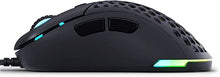 Load image into Gallery viewer, Pwnage Ultra Custom Ergo: Ultralight Ergonomic Gaming Mouse - Flawless Pro Grade 3389 Optical Sensor- Flexible Paracord Cable - 100% PTFE Skates - Custom Weight as Low as 60 Grams (Solid Sides)
