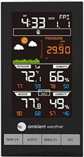 Load image into Gallery viewer, Ambient Weather WS-2801-X3 Advanced Wireless Color Forecast Station w/ 3 Remote Sensors
