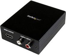 Load image into Gallery viewer, StarTech.com Component (YPbPr) / VGA to HDMI Converter with Audio - PC to HDMI - Resolutions up to 1080p (HDTV) and 1920 x 1200 (PC) (VGA2HD2) Black
