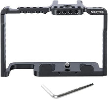 Load image into Gallery viewer, NICEYRIG Camera Cage for Panasonic Lumix S1 S1r, with Quick Release NATO Rails &amp; 1/4 3/8 Locating Holes- 316
