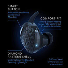 Load image into Gallery viewer, HELM True Wireless Bluetooth 5.0 Headphones, Earbuds, Audiophile HiFi Sound, Qualcomm aptX, Comfort Secure Fit, Sport Sweatproof, 6 Hrs Play Time +30 Hrs w/Charging Case, Dual Mics, Auto-Pairing
