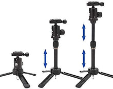 Load image into Gallery viewer, SIRUI AM-35K Mini Table Top/Handheld Video Tripod with Ball Head
