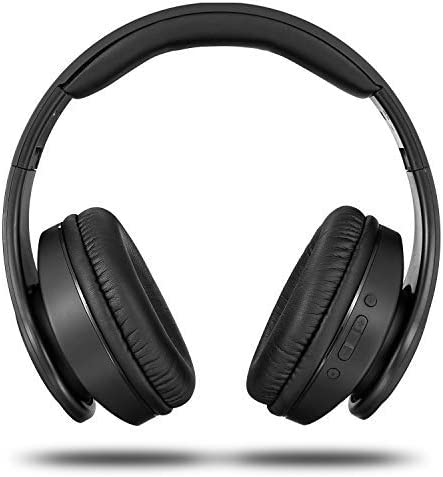 TUINYO Bluetooth Headphones Wireless, Over Ear Stereo Wireless Headset 40H  Playtime with deep bass, Soft Memory-Protein Earmuffs, Built-in Mic Wired