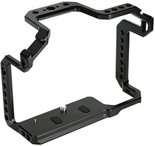 Load image into Gallery viewer, NICEYRIG Cage for Canon EOS R5 R6 with 1/4 3/8 Thread Two Cold Shoe Mounts - 396
