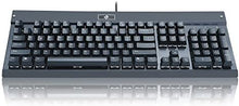 Load image into Gallery viewer, Eagletec KG010 Mechanical Keyboard Wired Ergonomic Brown Switches Equivalent for Office PC Home or Business (Black Keyboard Not Backlit)
