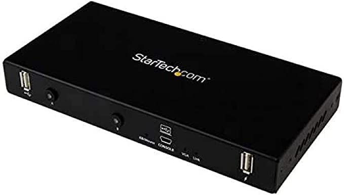 StarTech.com 2-port KVM Console Adapter - Laptop-to-Server - Rackmount Crash Cart Adapter (SV231USBLC)