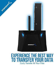 Load image into Gallery viewer, Sabrent USB 3.0 to SATA I/II/III Dual Bay External Hard Drive Docking Station for 2.5 or 3.5in HDD, SSD with Hard Drive Duplicator/Cloner Function [10TB Support] (EC-HD2B)
