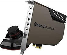 Load image into Gallery viewer, Creative Sound Blaster AE-7 Hi-Res Internal PCIe Sound Card, Quad-Core Processor, 127dB DNR ESS SABRE-class 9018 DAC, Xamp Discrete Custom Bi-amp, Discrete 5.1/Virtual 7.1, Dolby, DTS Encoding (Black)

