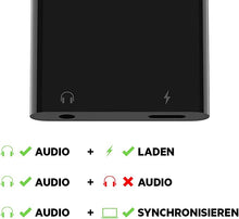 Load image into Gallery viewer, Belkin Rockstar 3.5mm Audio + USB-C Charge Adapter, USB-C Audio Adapter Compatible with iPad Pro 12.9, 11, Galaxy, Pixel, OnePlus and More
