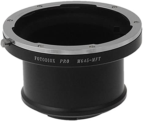 Fotodiox Pro Lens Mount Adapter, Mamiya 645 Mount Lens - Micro 4/3 Camera Camcorder Adapter
