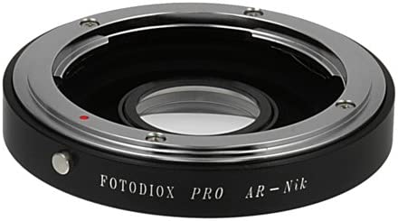 Fotodiox Pro Lens Mount Adapter, for Konica AR Lens to Nikon F-Mount DSLR Cameras