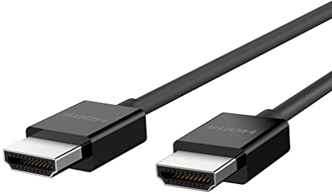 Belkin Ultra HD High Speed HDMI 2.1 Cable, Optimal Viewing for Apple TV and Apple TV 4K, Dolby Vision HDR, 2 M/6.ft – Black