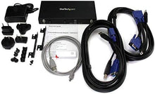 Load image into Gallery viewer, StarTech.com 2-port KVM Console Adapter - Laptop-to-Server - Rackmount Crash Cart Adapter (SV231USBLC)
