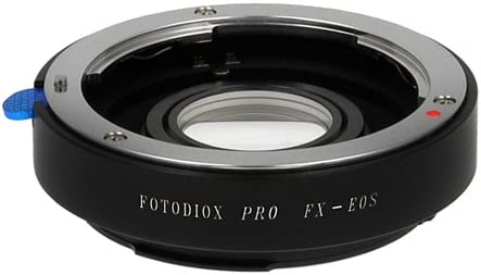 Fotodiox PRO Lens Mount Adapter, 35mm Fuji Fujica X-Mount Lenses to Canon EOS EF Mount DSLR Camera Body