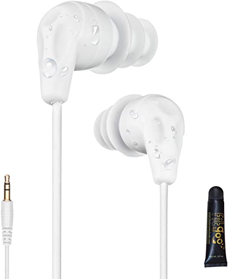 Swimbuds 100% Waterproof Headphones Designed for Flip Turns!