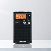 Load image into Gallery viewer, Sangean DT-200X FM-Stereo/AM Digital Tuning Pocket Radio Black
