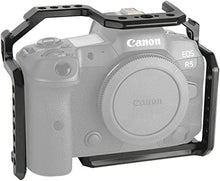 Load image into Gallery viewer, NICEYRIG Cage for Canon EOS R5 R6 with 1/4 3/8 Thread Two Cold Shoe Mounts - 396
