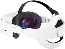 Load image into Gallery viewer, SINWEVR Adjustable Head Strap Compatible with Meta/Oculus Quest 2 VR Headset, Elite Strap Replacement for Enhanced Support and Comfort in VR, Durable and Lightweight(Lvory White)
