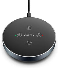 Load image into Gallery viewer, USB Speakerphone, CMTECK Computer Speakers with Microphone for Home Office Conference Calls, Portable Desktop Microphone with 360º Voice Pickup, Noise Reduction, Mute Function, Volume Control, ZM350
