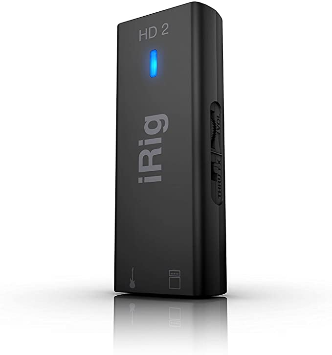 IK Multimedia iRig HD 2 digital guitar interface for iPhone, iPad and Mac (IP-IRIG-HD2-IN)