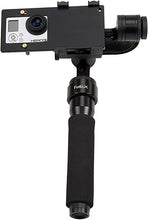 Load image into Gallery viewer, Fotodiox Freeflight Moto MkII - 3-Axis Handheld Gimbal Stabilizer for GoPro Hero, Smartphone &amp; iPhone - Handheld Powered Video Stabilizer System and Stealthy Camera Support Mount

