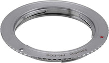 Load image into Gallery viewer, Fotodiox Lens Mount Adapter Compatible with Pentax K Mount (PK) SLR Lens to Canon EOS (EF-S) Mount SLR Camera Body - with Gen10 Focus Confirmation Chip
