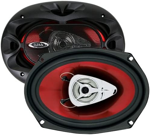 BOSS Audio Systems CH6920 Car Speakers - 350 Watts of Power Per Pair and 175 Watts Each, 6 x 9 Inch, Full Range, 2 Way, Sold in Pairs, Easy Mounting