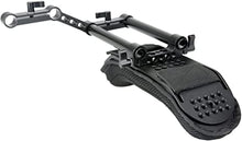 Load image into Gallery viewer, NICEYRIG Shoulder Pad with Rail Raiser /15mm Rods for Shoulder Rig System Video Camera DSLR Camcorders
